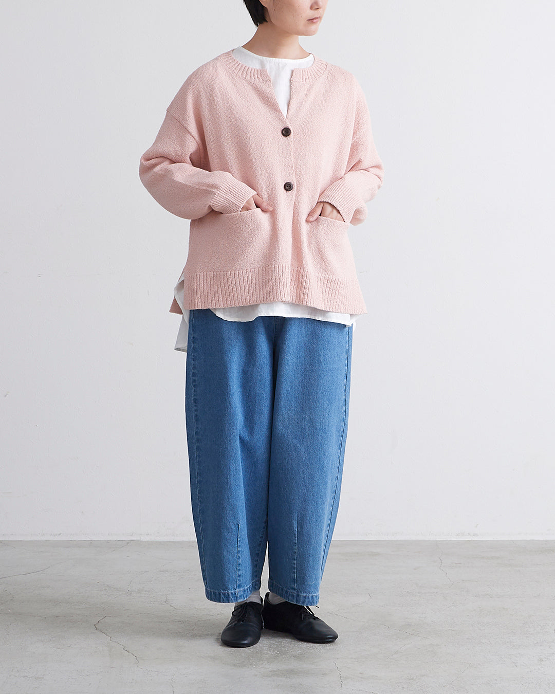 HEAVENLY ヘブンリー］ #011 Knit 2button Cardigan / ニット 2ボタン