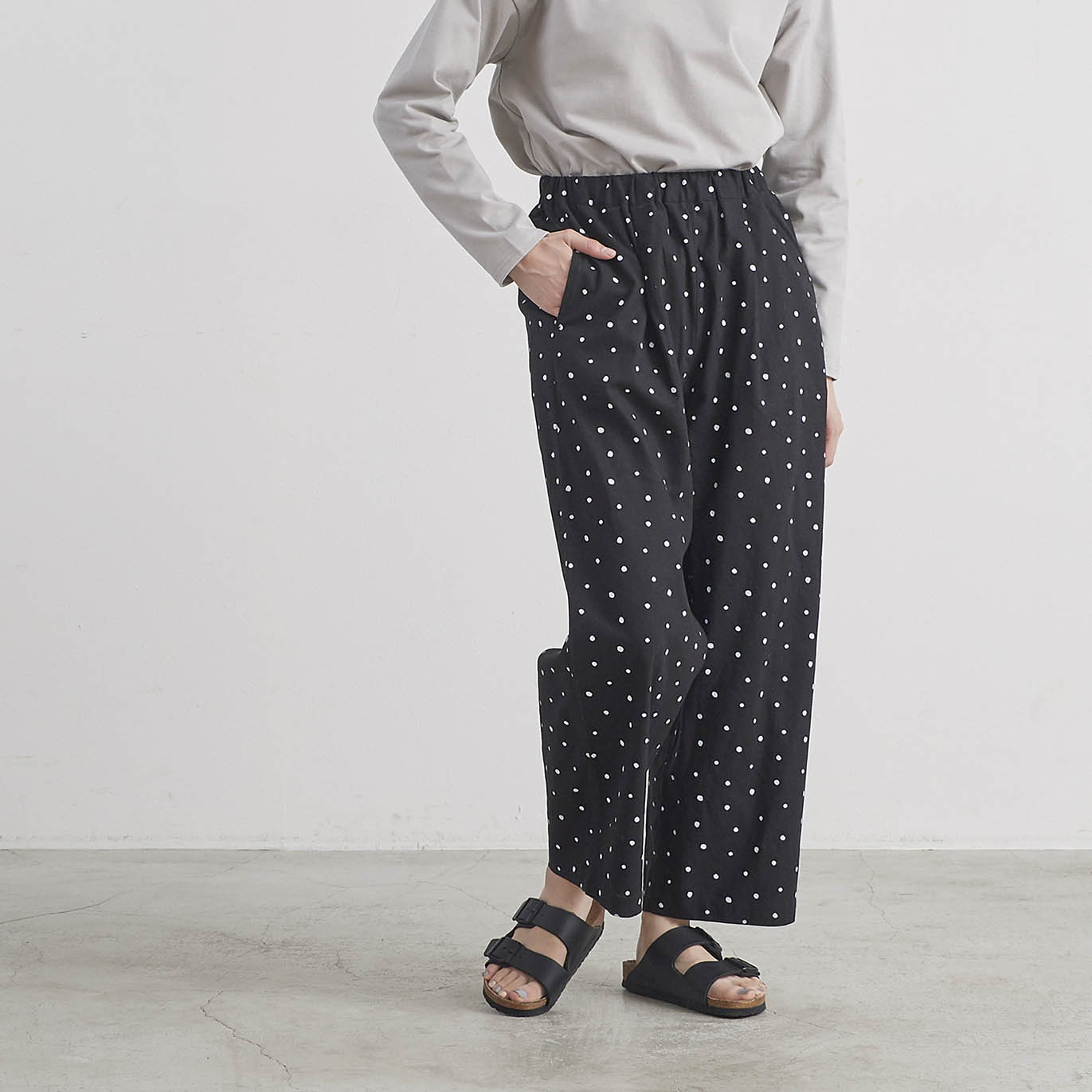 HEAVENLY ヘブンリー］ ss/sale #009 Cotton Linen Random Dot Pants 