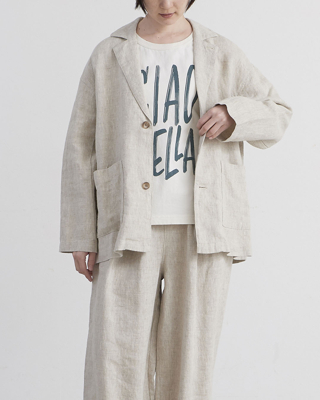 HEAVENLY ヘブンリー］ #003 Heavy Linen Tailored Jacket / ヘビー