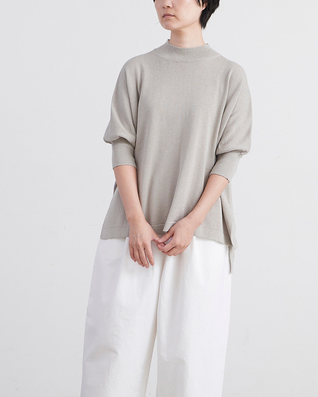 HEAVENLY ヘブンリー］ #014 C/L Knit Mockneck Dolman Pullover