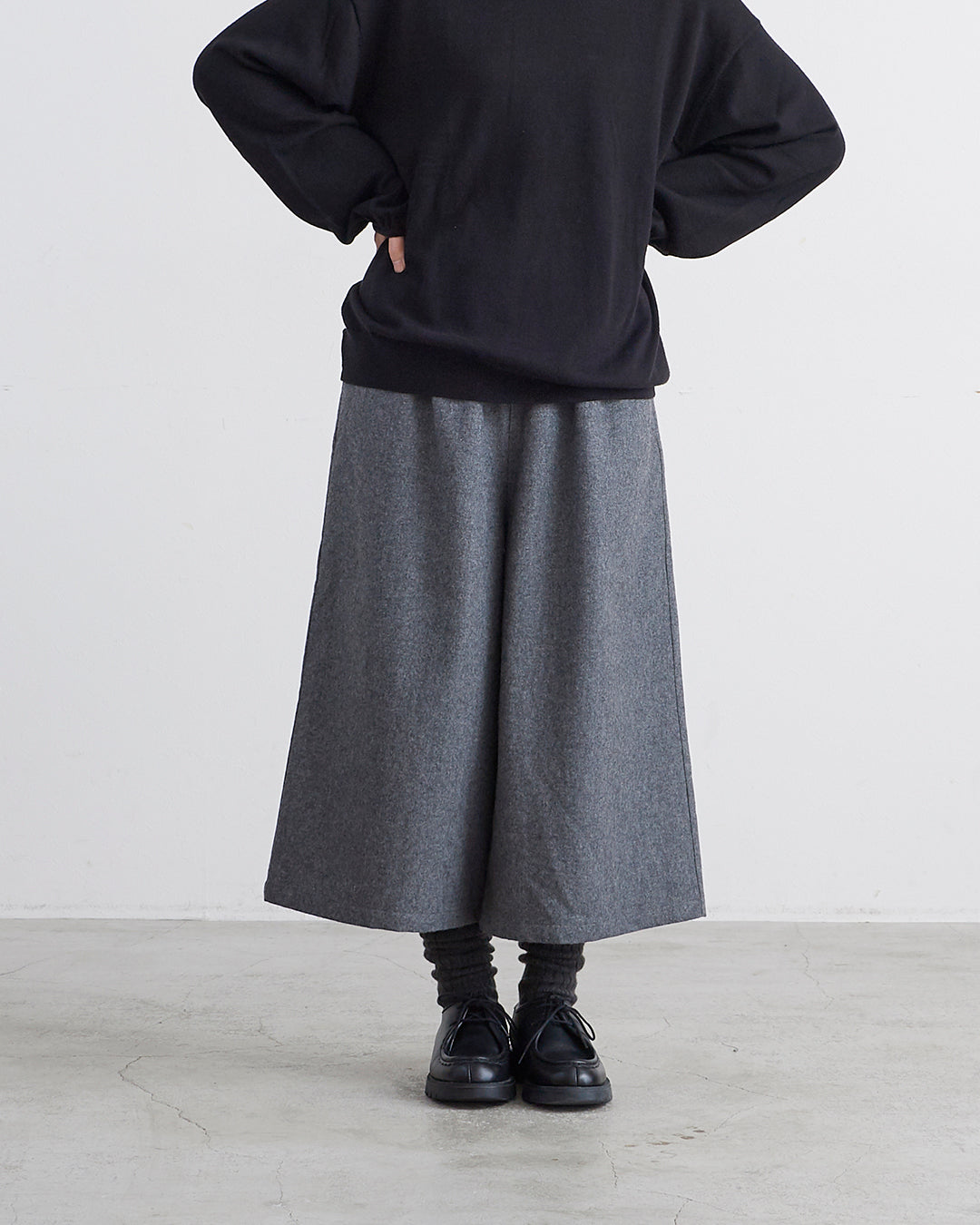 HEAVENLY ヘブンリー］ #012 Wool Mix Gaucho Pants / ウール ミックス
