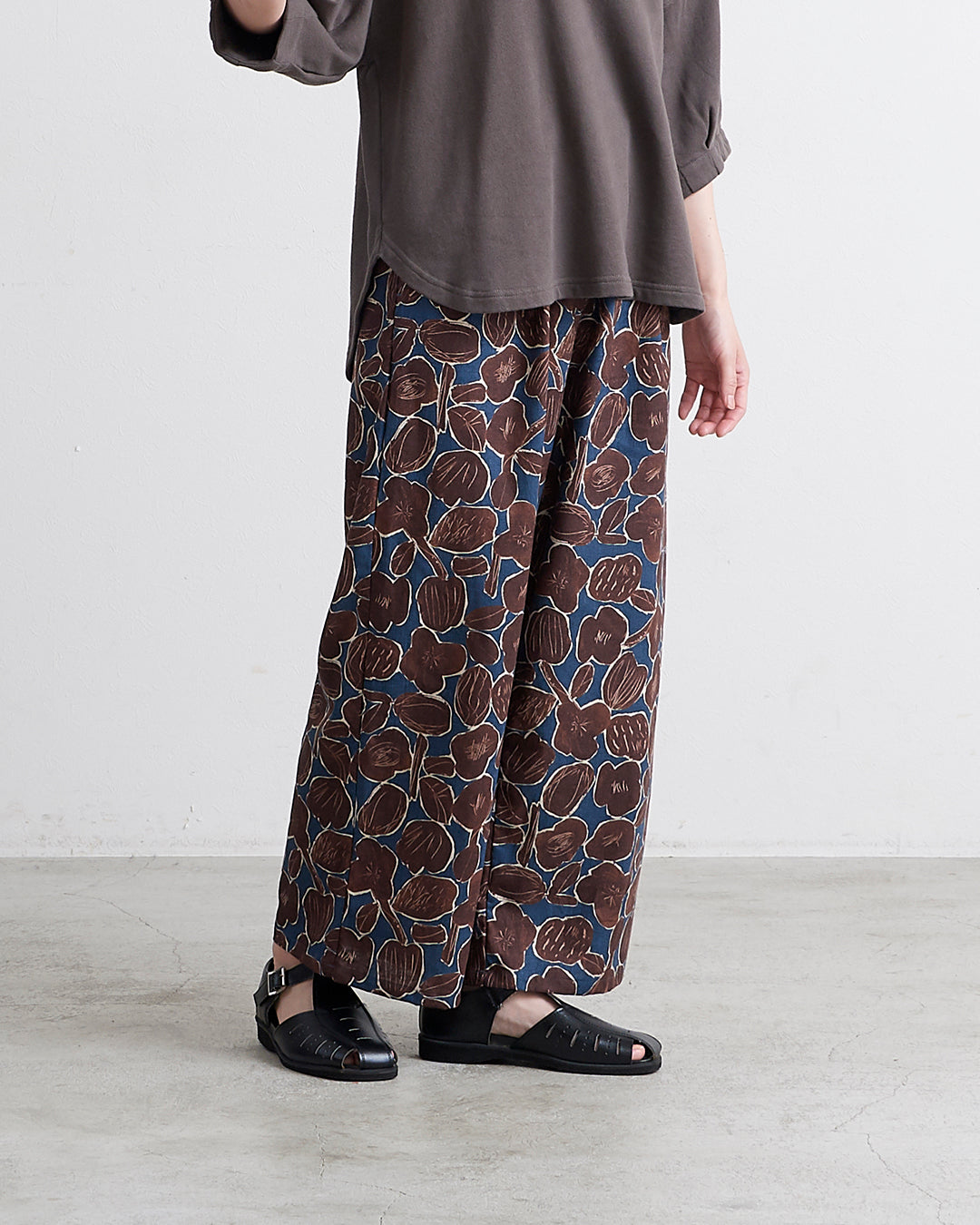 HEAVENLY ヘブンリー］ #010 Cotton Linen Flower Print Pants