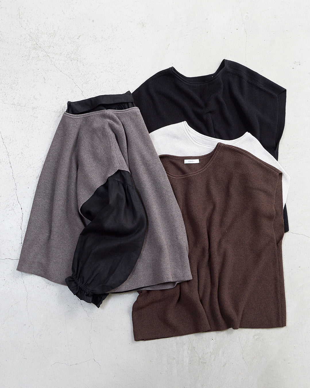 HEAVENLY ヘブンリー］ #018 Cotton Cashmere Knit Vest / コットン