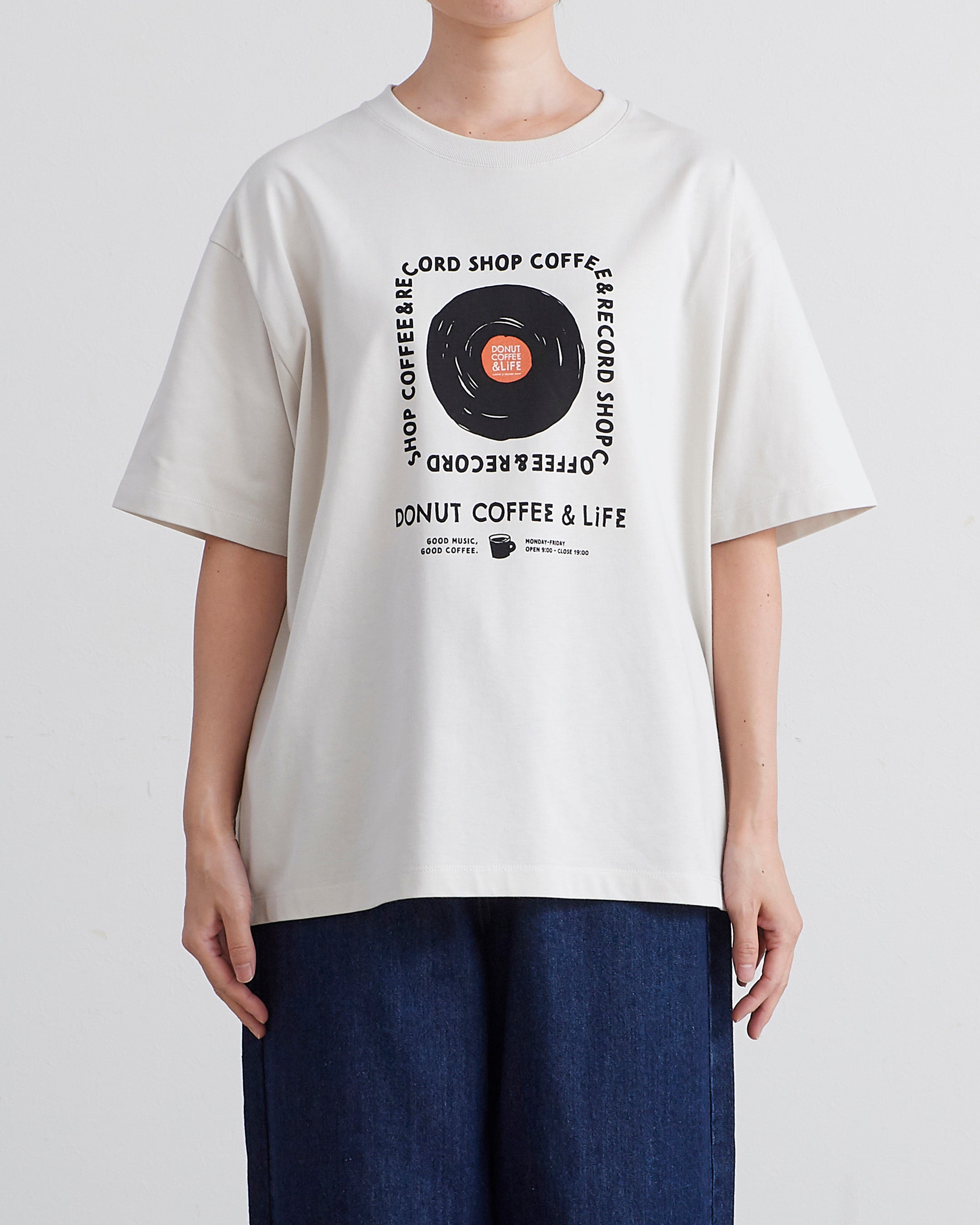 ALDAYS オルデイズ］ #SS033 6.5oz Box Silhouette Tee 