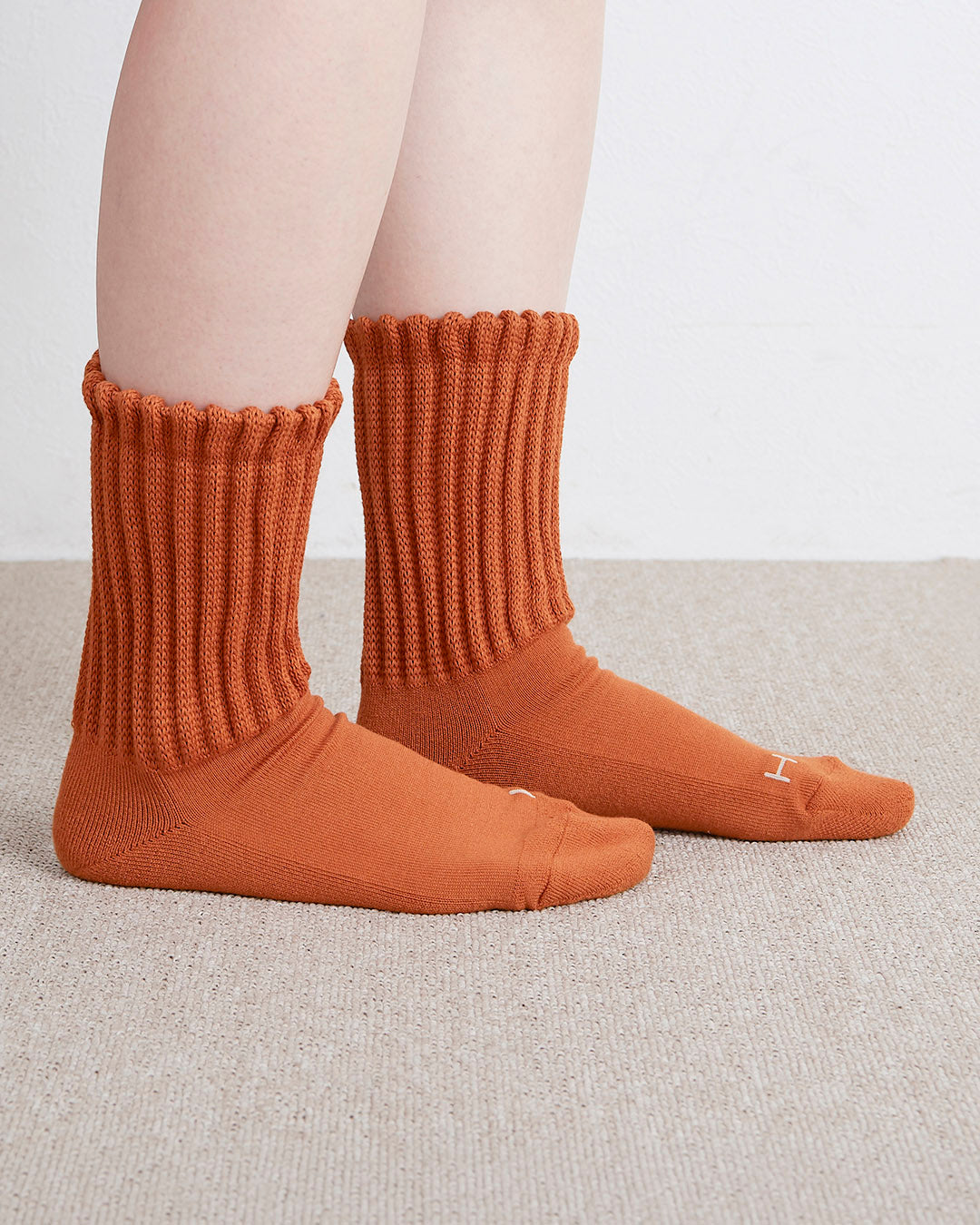 Homie ホミー］ #26aw003 Cotton Rib Pile HM Socks コットン リブ