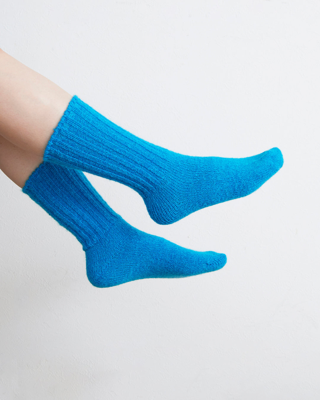 Homie ホミー］ #26aw Wool Mohair Rib Socks ウール モヘア リブ