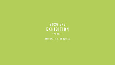 2026SS Part.1 展示会のご案内