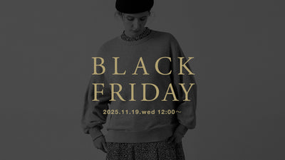 \\ BLACK FRIDAY 11月19日(水)12:00より //