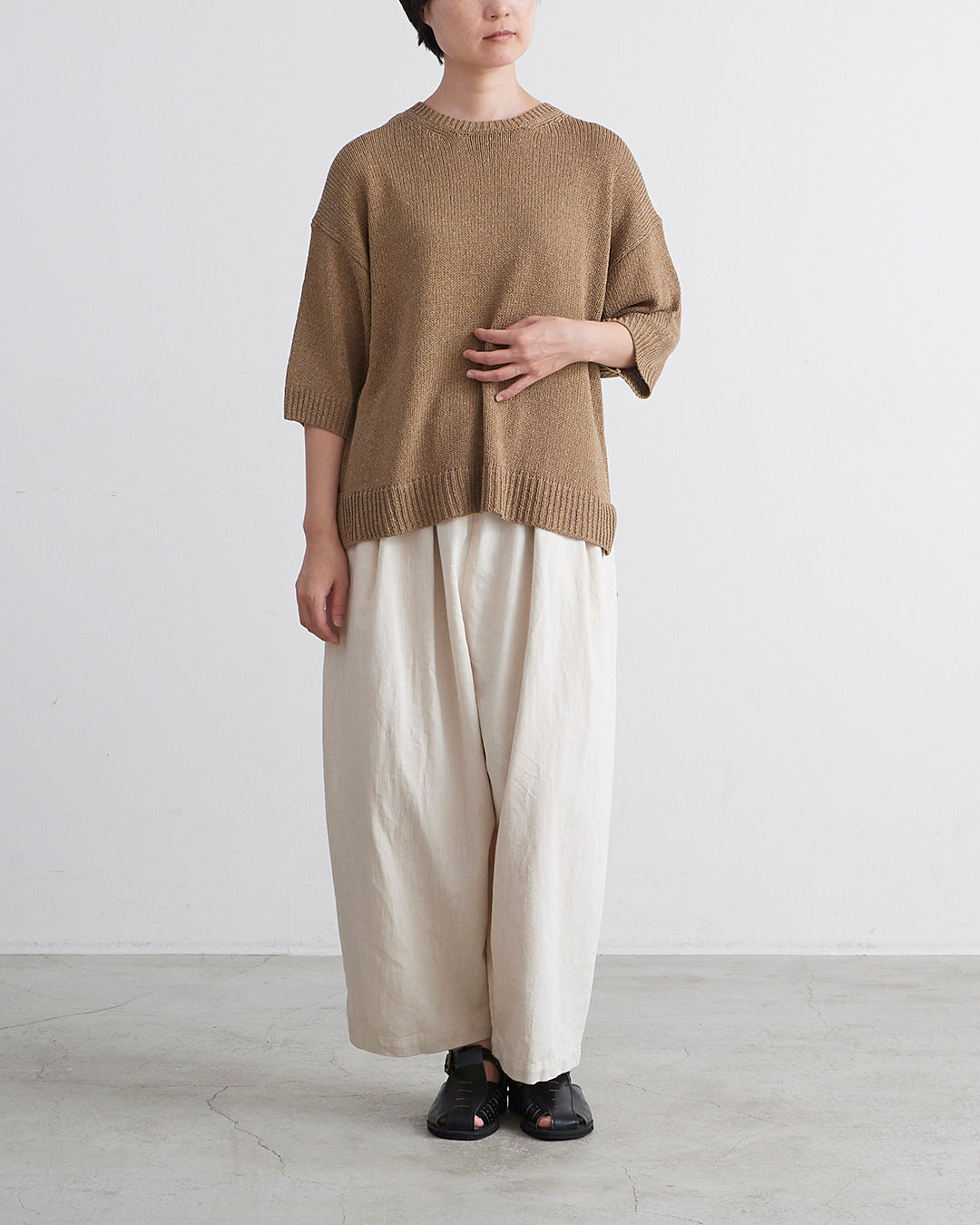 HEAVENLY ヘブンリー］ #017 Linen Mix Knit Pullover / リネン