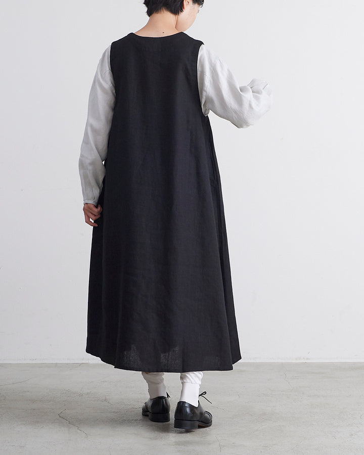 HEAVENLY ヘブンリー］ #003 Heavy Linen Jumperskirt / ヘビー リネン