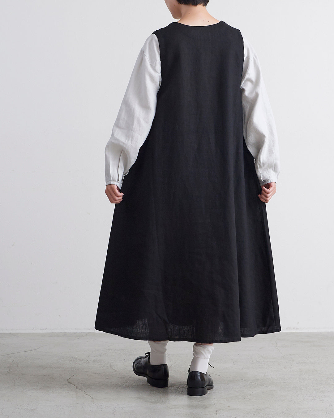 HEAVENLY ヘブンリー］ #003 Heavy Linen Jumperskirt / ヘビー リネン