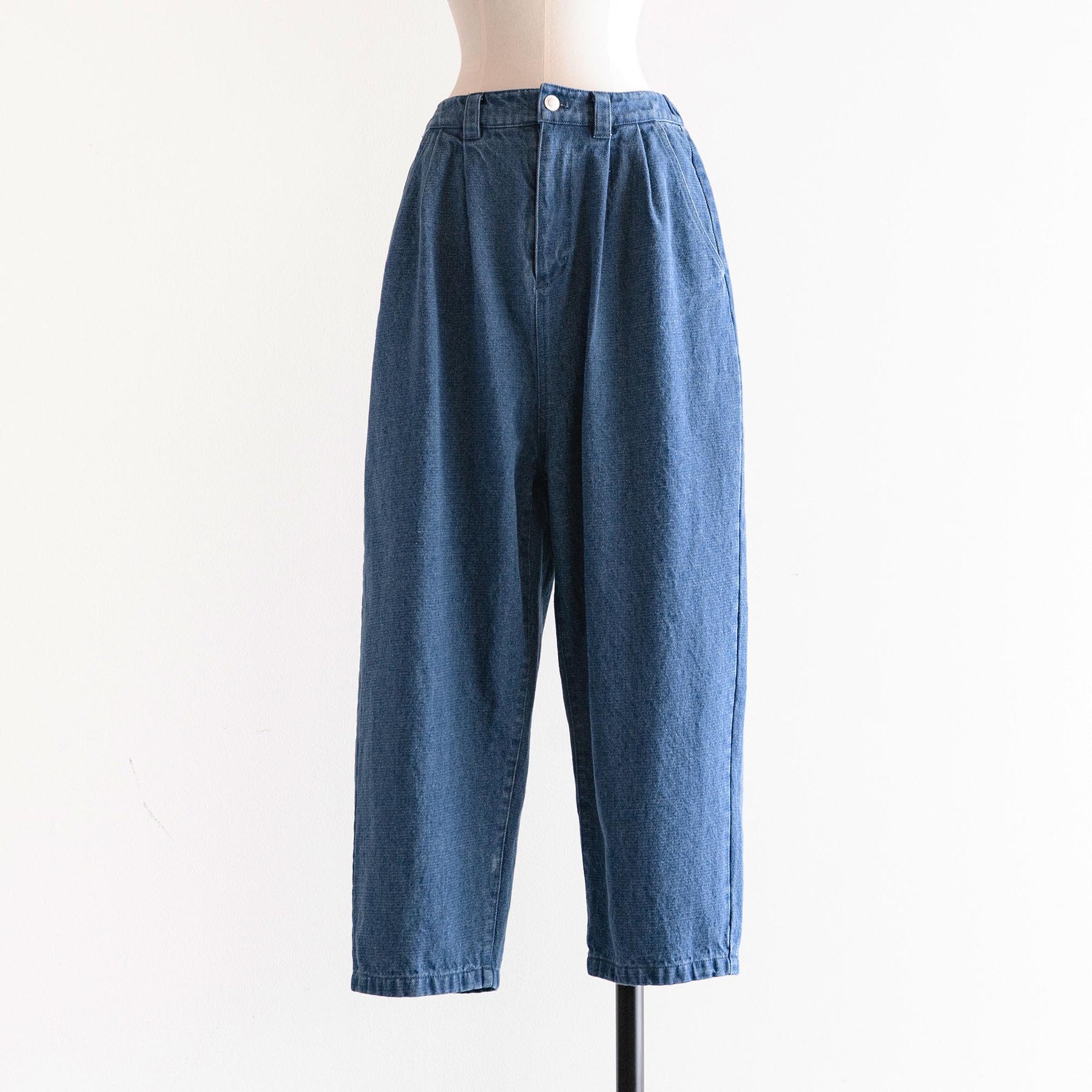 HEAVENLY ヘブンリー］ #010 Cotton Linen 12oz Denim Tuck Pants