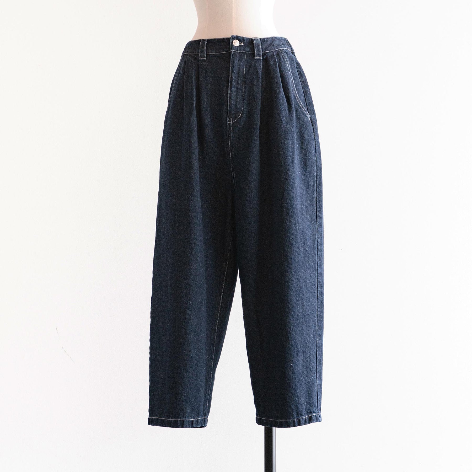 HEAVENLY ヘブンリー］ #010 Cotton Linen 12oz Denim Tuck Pants