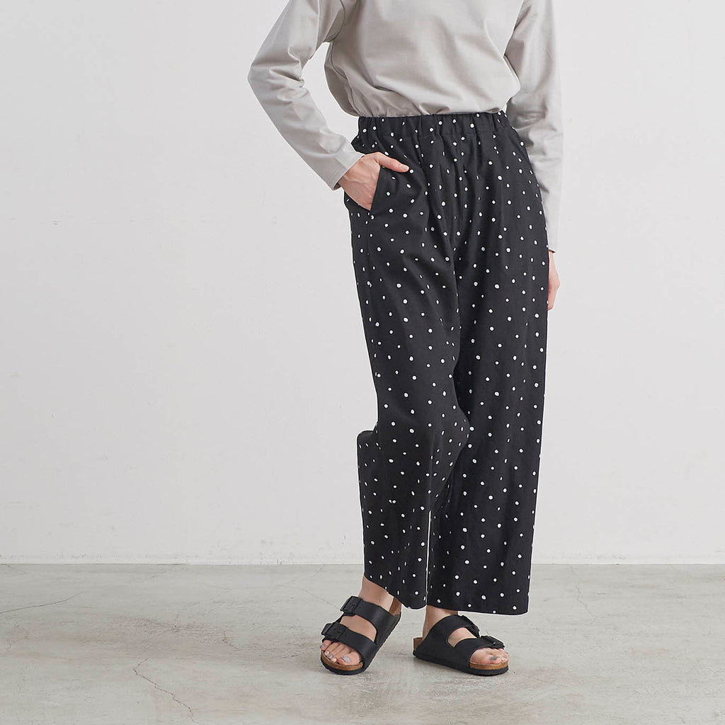 HEAVENLY ヘブンリー］ #009 Cotton Linen Random Dot Pants