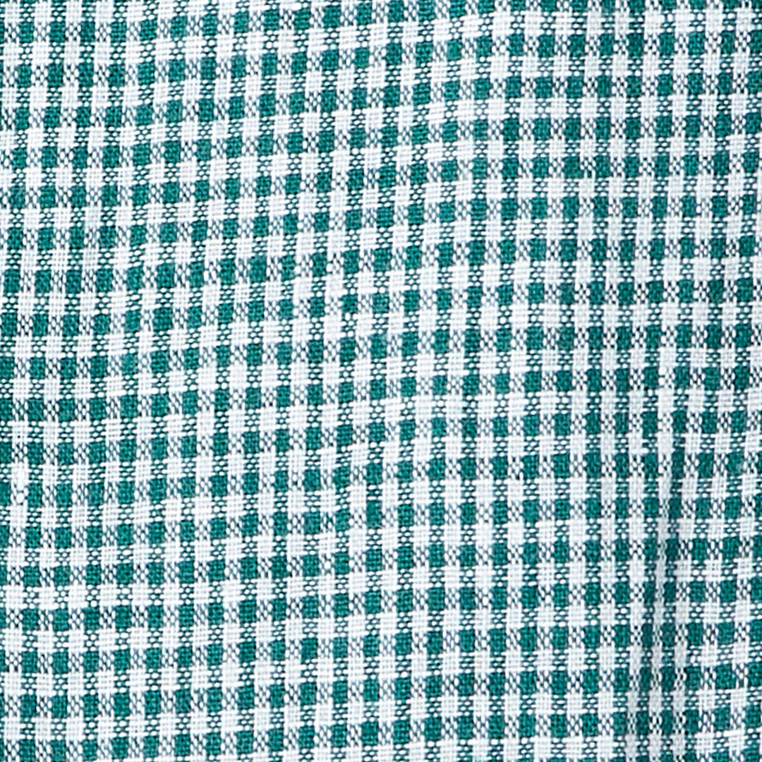 HEAVENLY ふんわり HEAVENLY ヘブンリー］ #008 Linen Gingham Keyneck Pullover