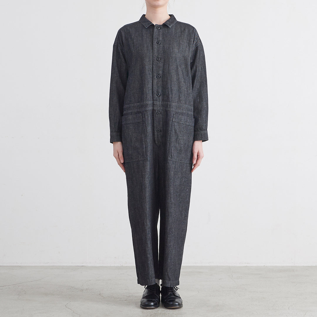 HEAVENLY ヘブンリー］ #011 6.5oz Cotton Linen Denim All in One / 6.5オンス コット |  HEAVENLY -OFFICIAL SITE-