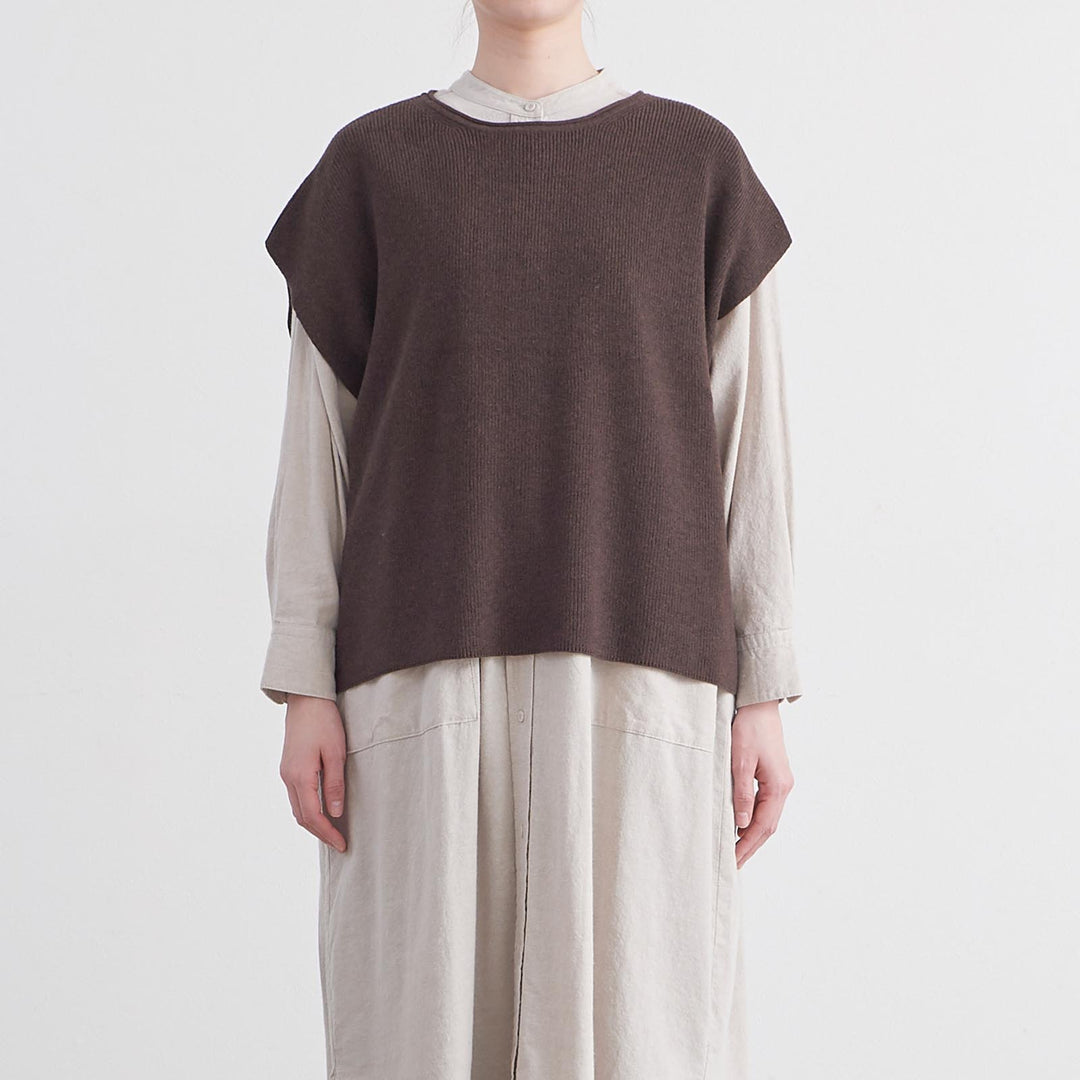 HEAVENLY ヘブンリー］ #019 Cotton Cashmere Knit Vest / コットン カシミヤ ニット ベスト - |  HEAVENLY -OFFICIAL SITE-