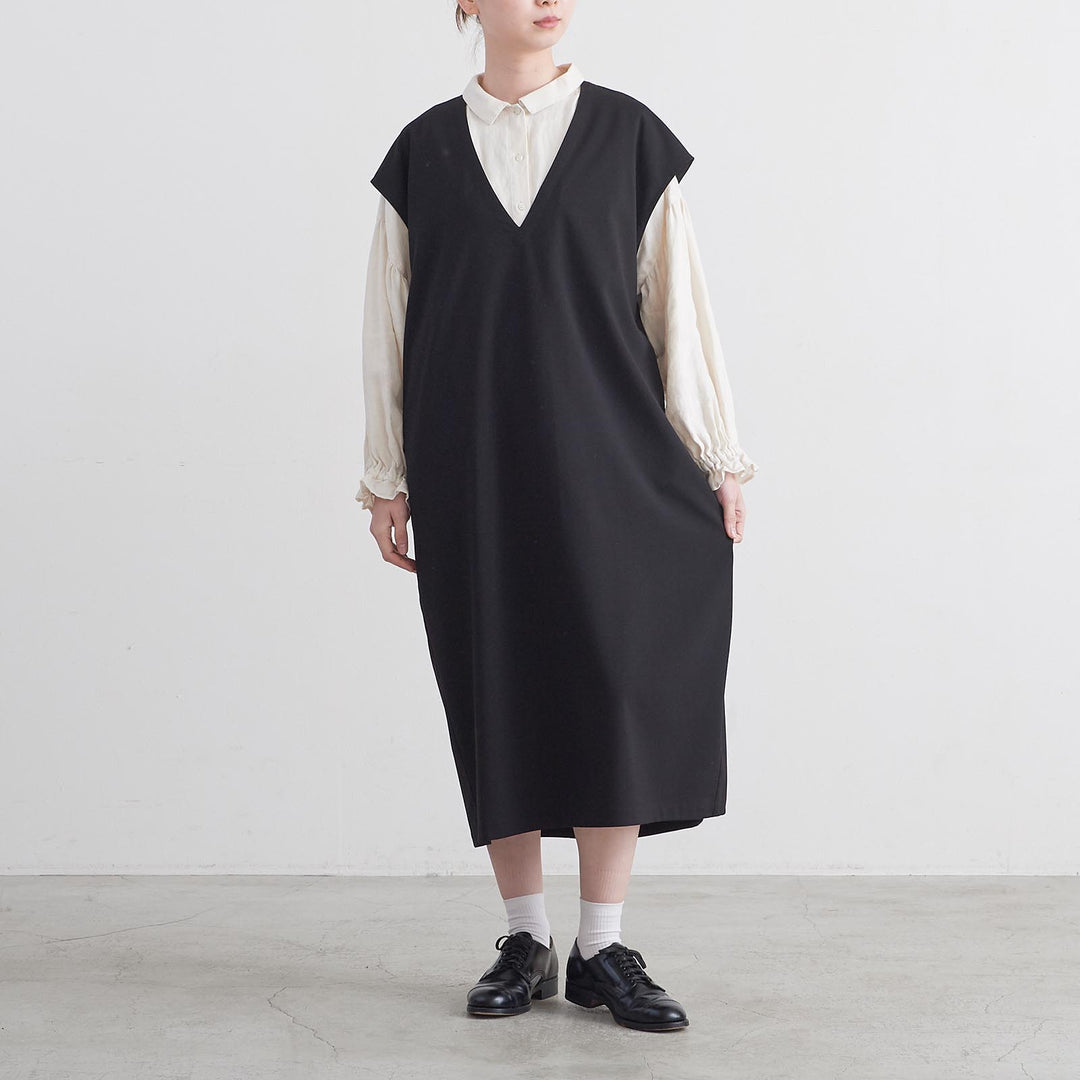 HEAVENLY ヘブンリー］ #009 TR Vneck N/S Onepiece / TR Vネック
