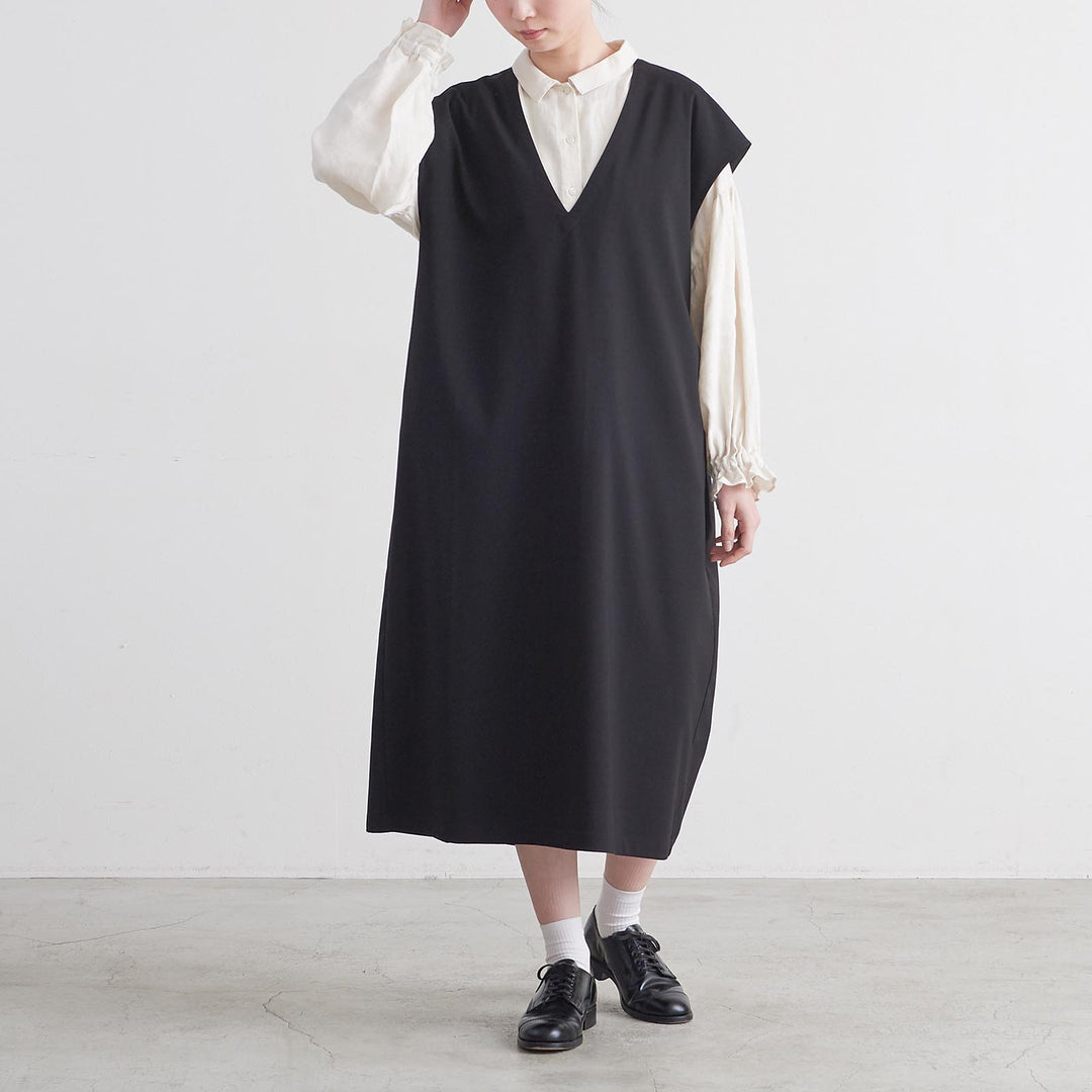 HEAVENLY ヘブンリー］ #009 TR Vneck N/S Onepiece / TR Vネック