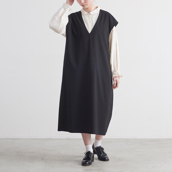 HEAVENLY ヘブンリー］ #009 TR Vneck N/S Onepiece / TR Vネック