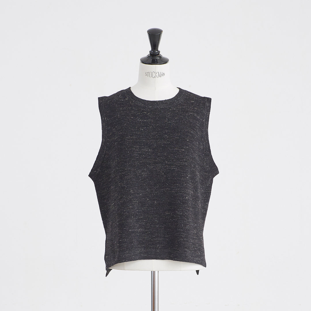 HEAVENLY ヘブンリー］ #018 Cotton Linen Wool Mix Knit Vest / コットン リネン ウール ミ |  HEAVENLY -OFFICIAL SITE-