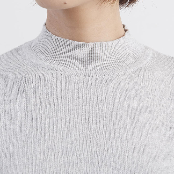 HEAVENLY ヘブンリー］ #016 Cotton Smooth Knit Mockneck Pullover