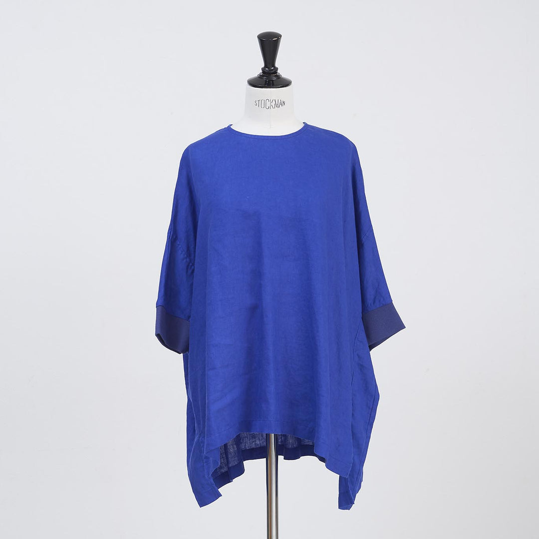 HEAVENLY ヘブンリー］ #003 Linen Back Button Big Pullover