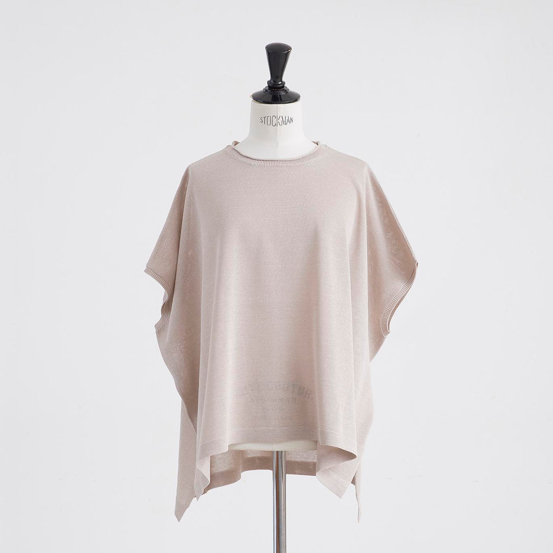 るり　0724 HEAVENLY ヘブンリー］ #016 Cotton Linen Knit Wide Pullover