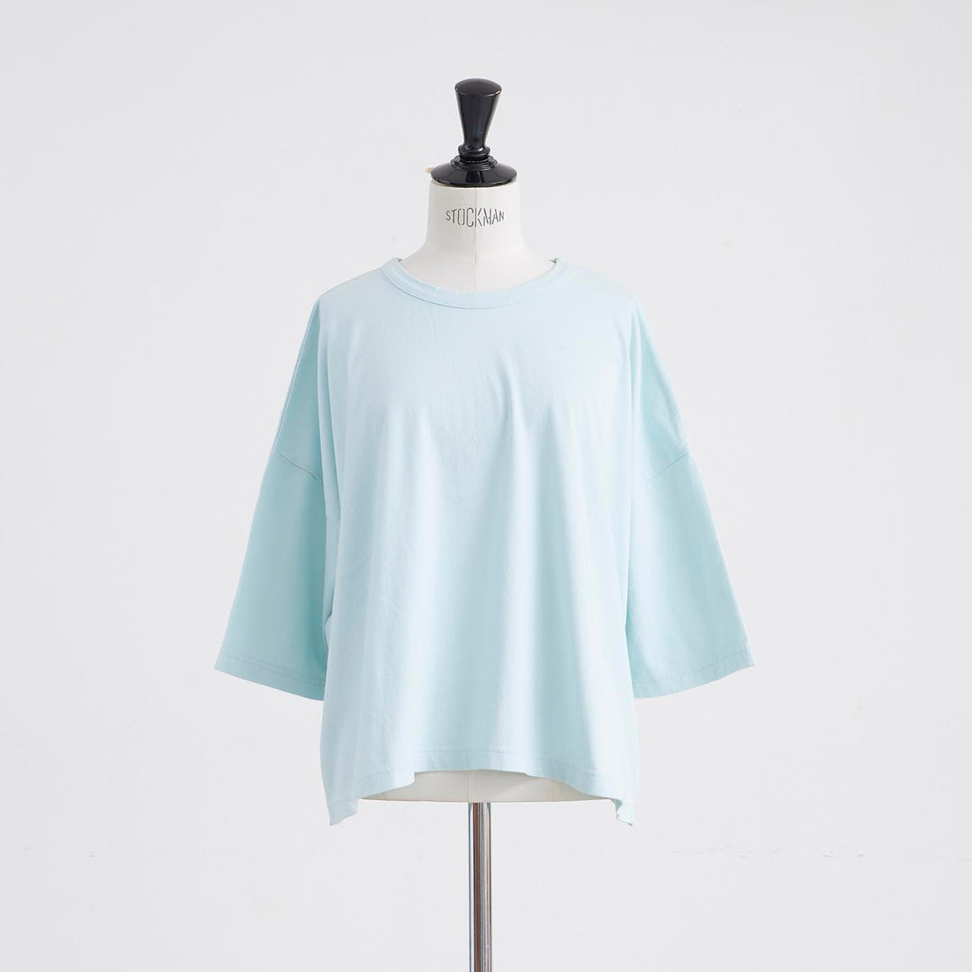 HEAVENLY (ヘブンリー) | OVERDYE RIBNECK PULLOVER (sumikuro) | トップス プルオーバー HEAVENLY ヘブンリー］ #003 Cotton Linen Crewneck Pullover