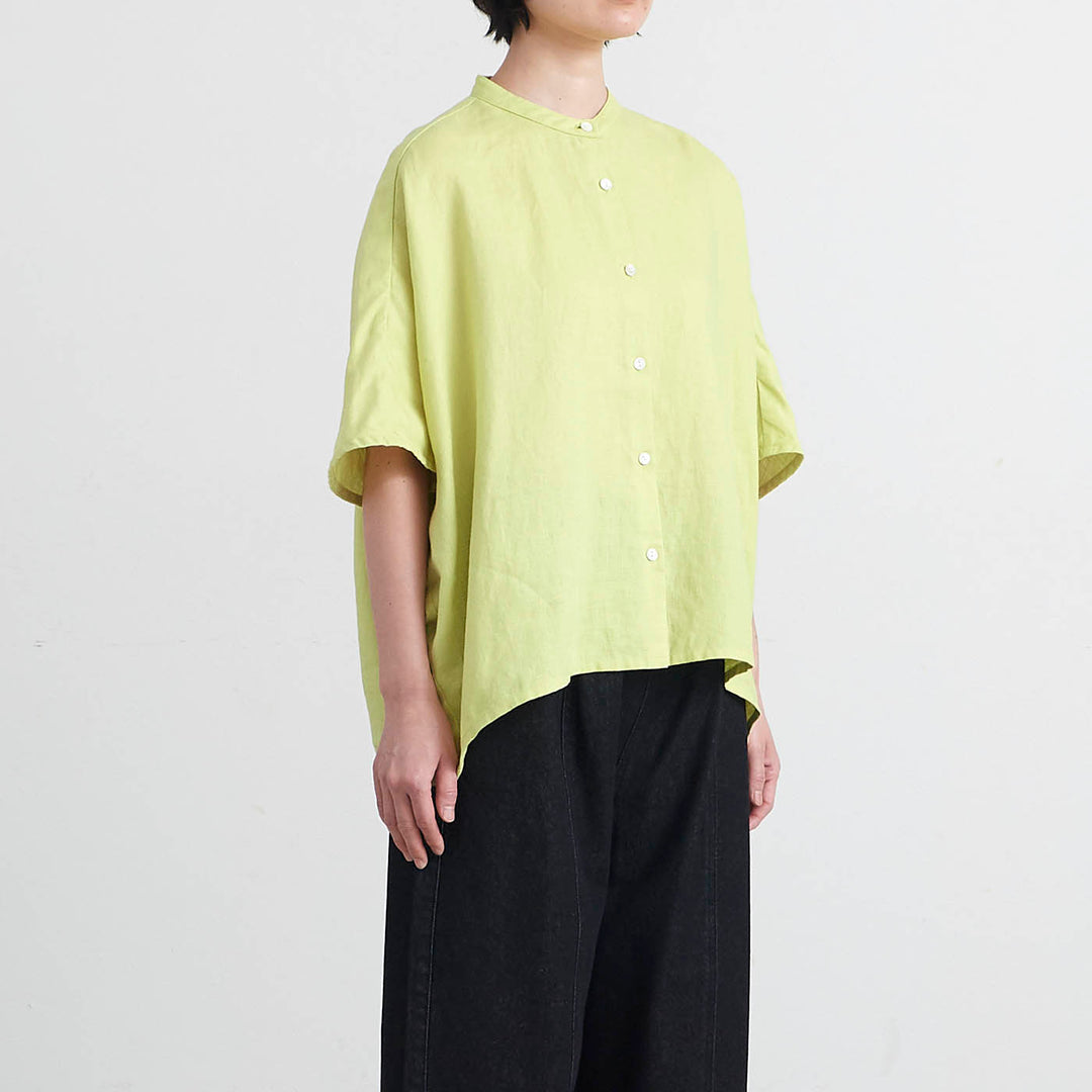 HEAVENLY ヘブンリー］ #002 Linen Standcollar Dolman Shirt
