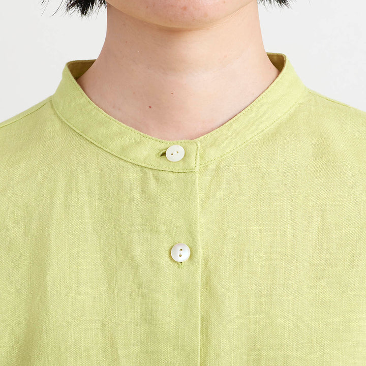 HEAVENLY ヘブンリー］ #002 Linen Standcollar Dolman Shirt