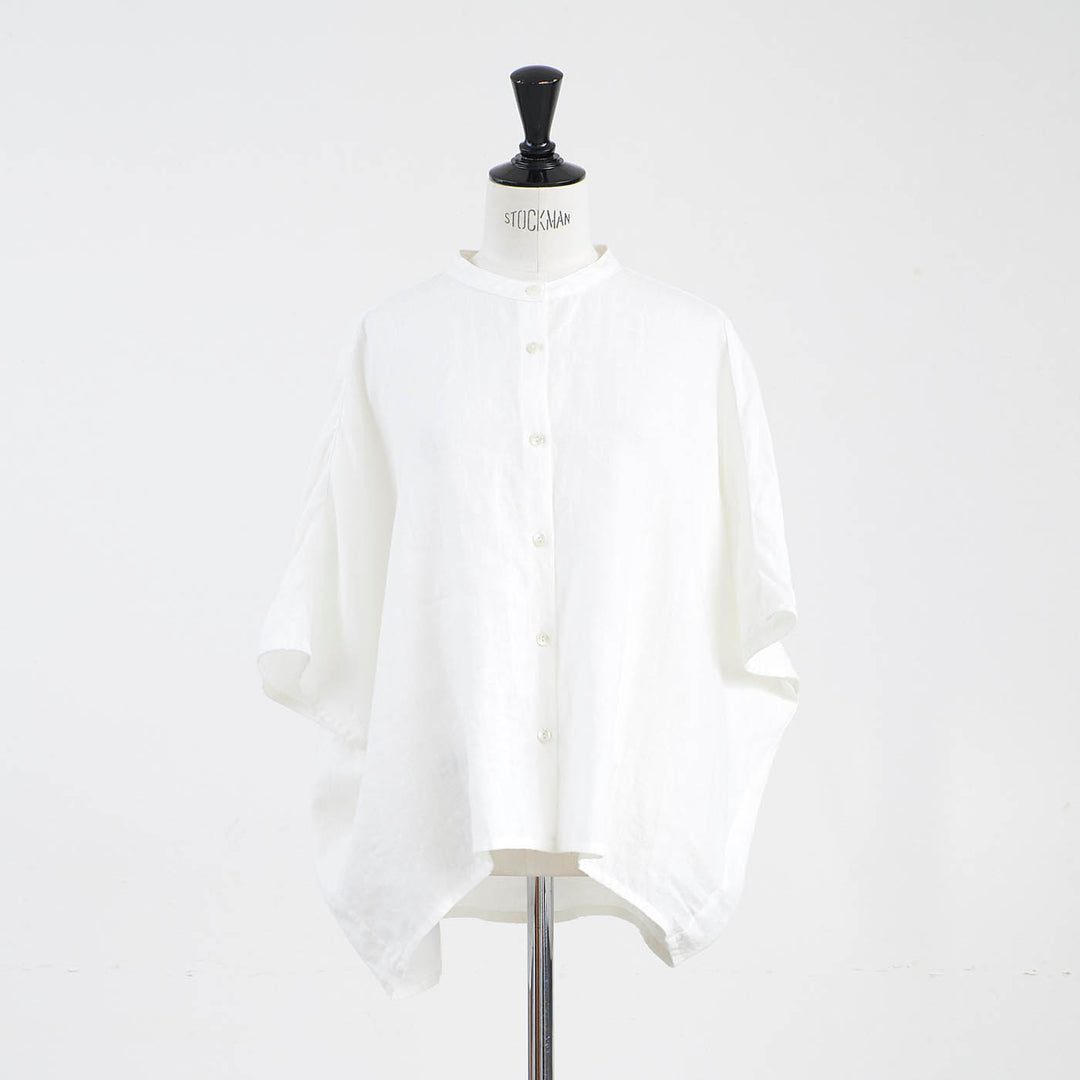HEAVENLY ヘブンリー］ #002 Linen Standcollar Dolman Shirt