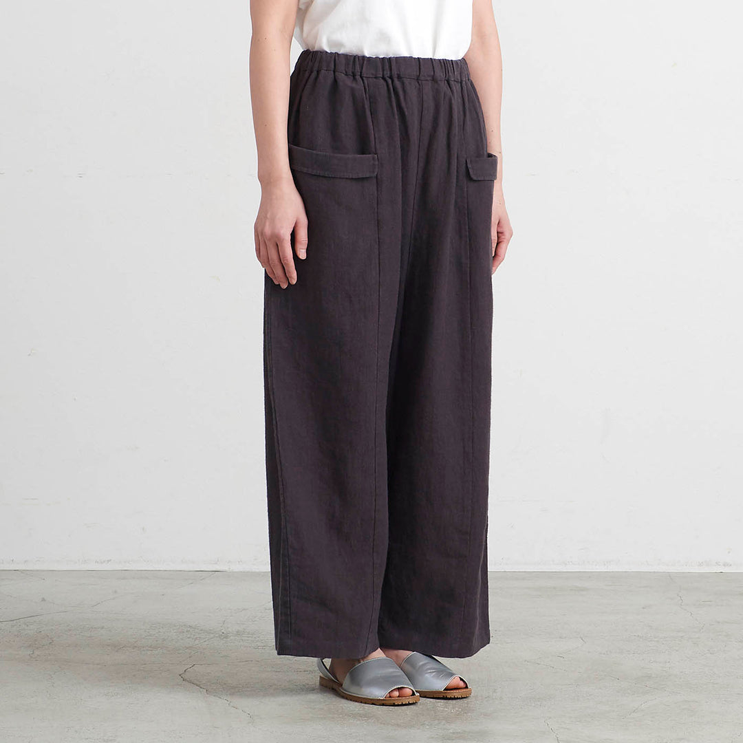 HEAVENLY ヘブンリー］ #008 Cotton Linen Front Pocket Wide
