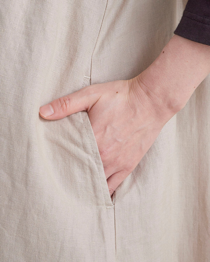 HEAVENLY ヘブンリー］ #003 9×9 Heavy Linen Tuck Jumperskirt