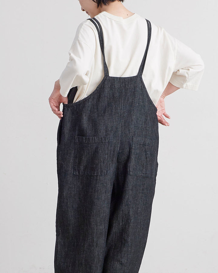 HEAVENLY ヘブンリー］ #008 6.5oz Cotton Linen Denim Salopette