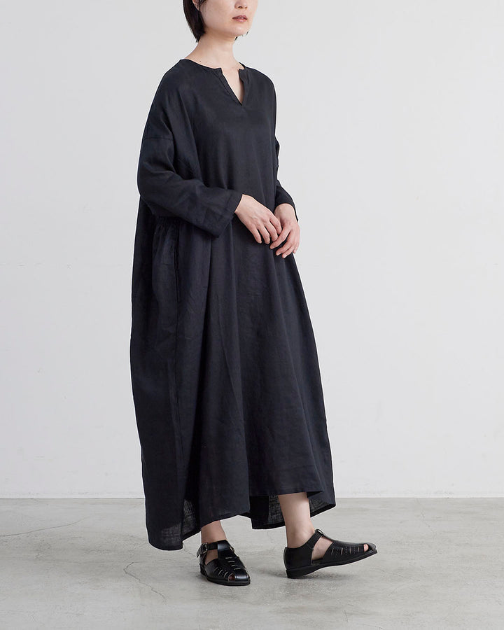 HEAVENLY ヘブンリー］ #001 Hemp Shirring Onepiece / ヘンプ