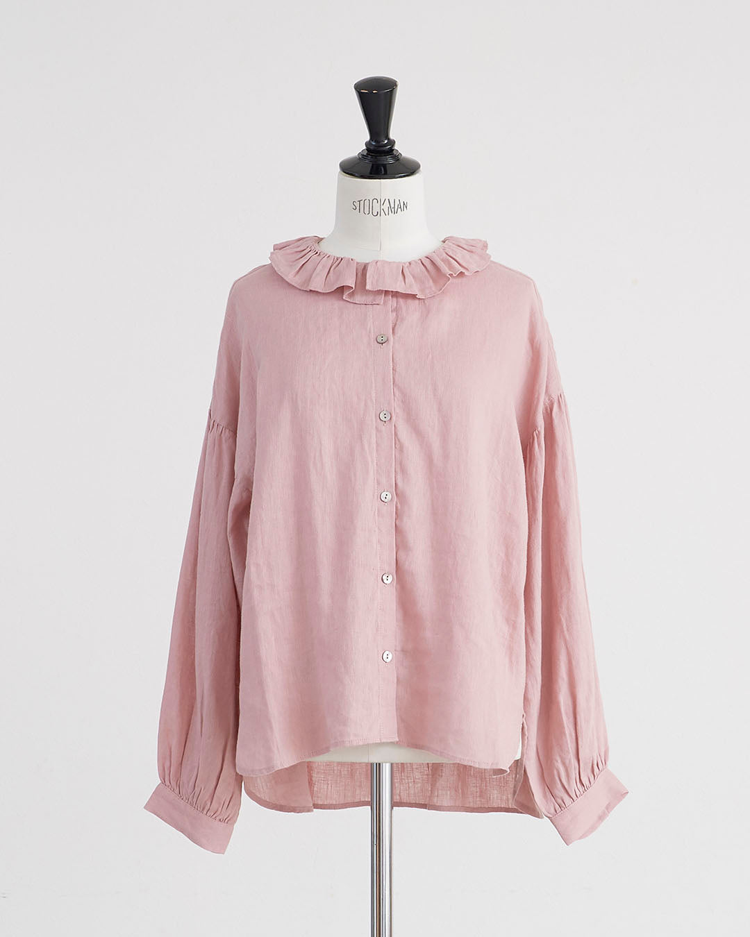 HEAVENLY ヘブンリー］ #002 Hemp Frillcollar Blouse / ヘンプ