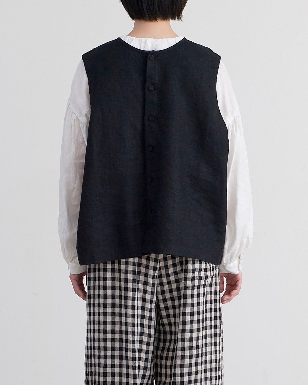 HEAVENLY リネンベスト HEAVENLY (ヘブンリー) | COTTON WOOL LINEN MIX KNIT VEST (ivory