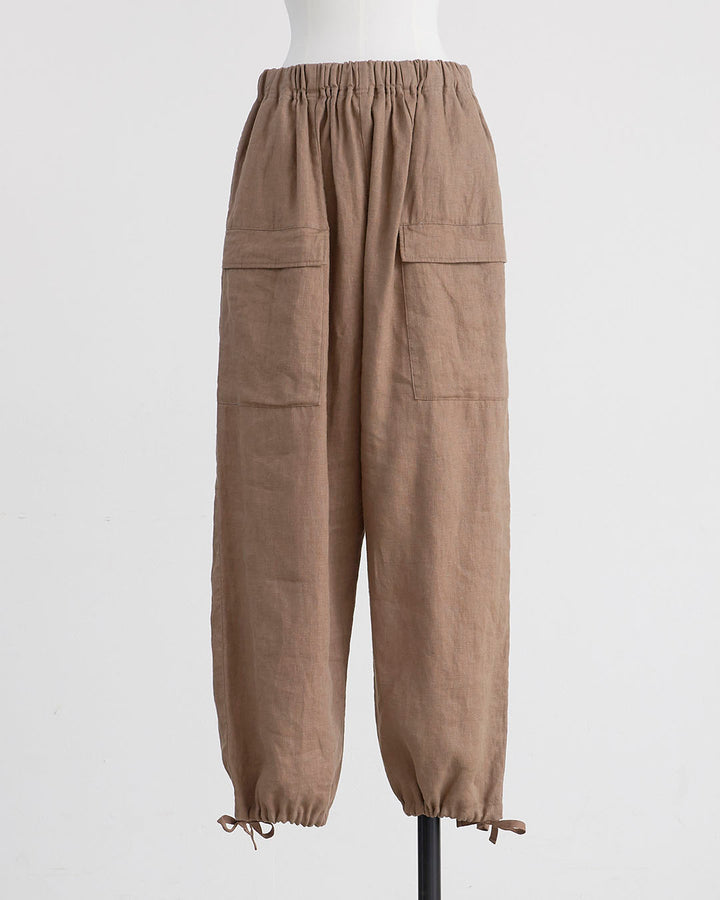 HEAVENLY ヘブンリー］ #004 6×6 Heavy Linen Front Pocket Pants