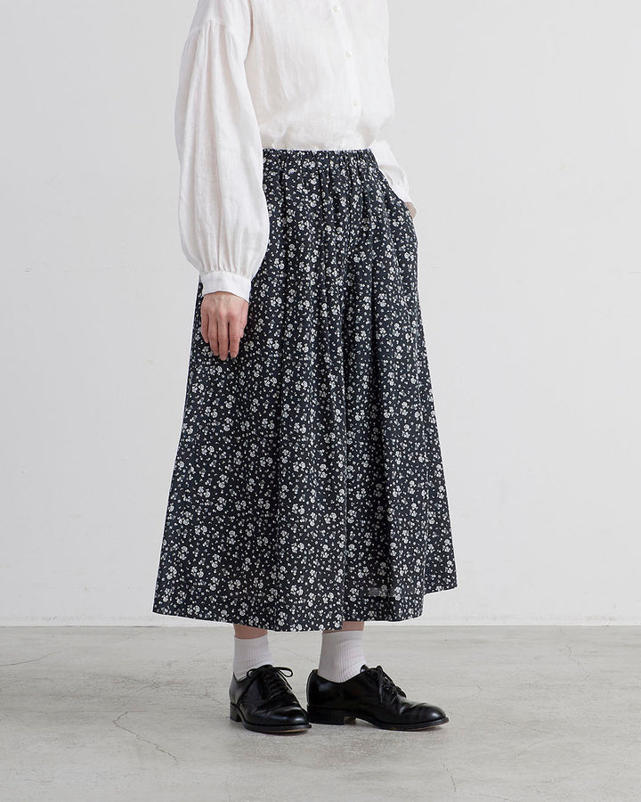 今週末までです。自由区　人気完売商品　フラワープリント ガウチョパンツ HEAVENLY ヘブンリー］ #008 60s Lawn Flower Print Gaucho Pants