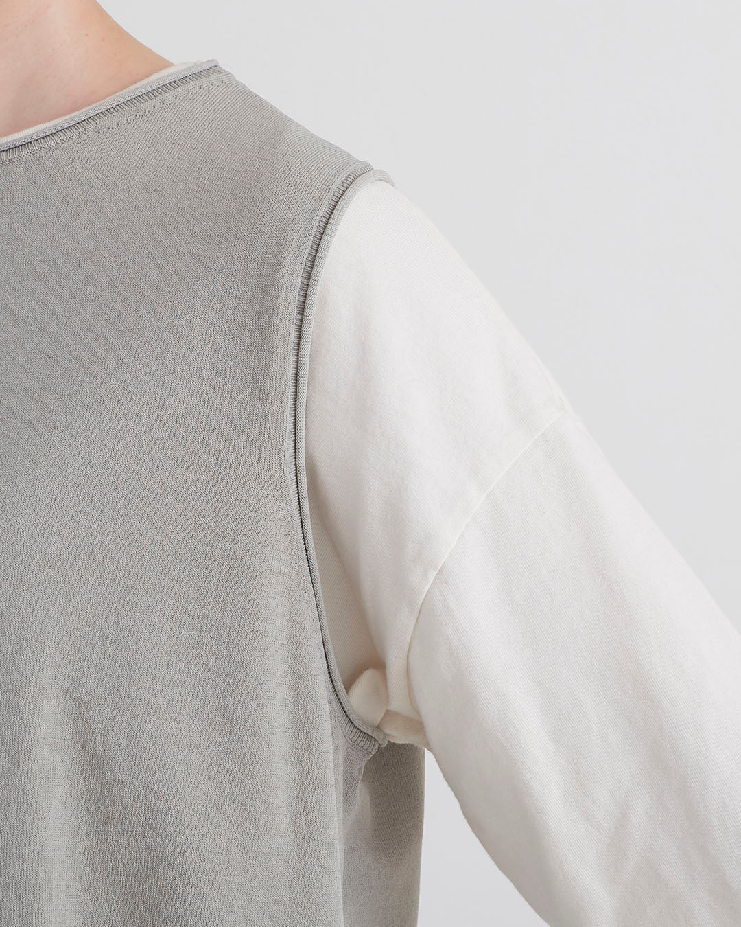 HEAVENLY ヘブンリー］ #016 Knit Plain Vest / ニット プレーン