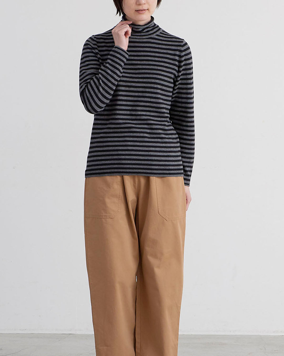 HEAVENLY ヘブンリー］ #017 Cotton Cashmere Knit Turtle
