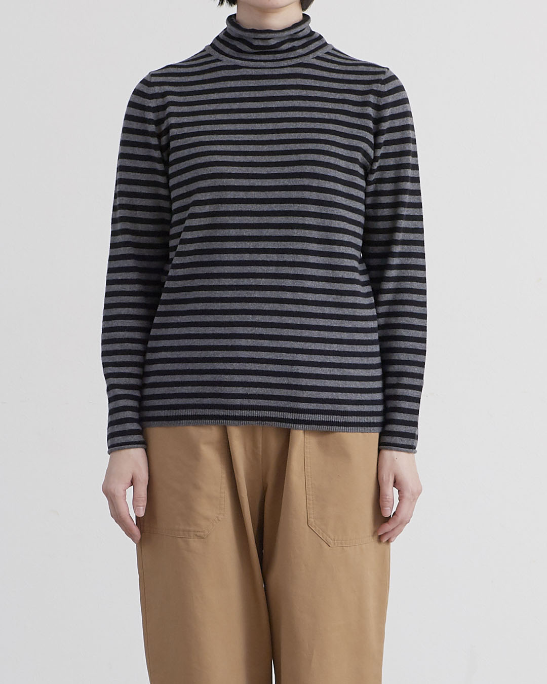 HEAVENLY ヘブンリー］ #017 Cotton Cashmere Knit Turtle Pullover