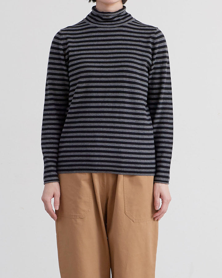 HEAVENLY ヘブンリー］ #017 Cotton Cashmere Knit Turtle Pullover