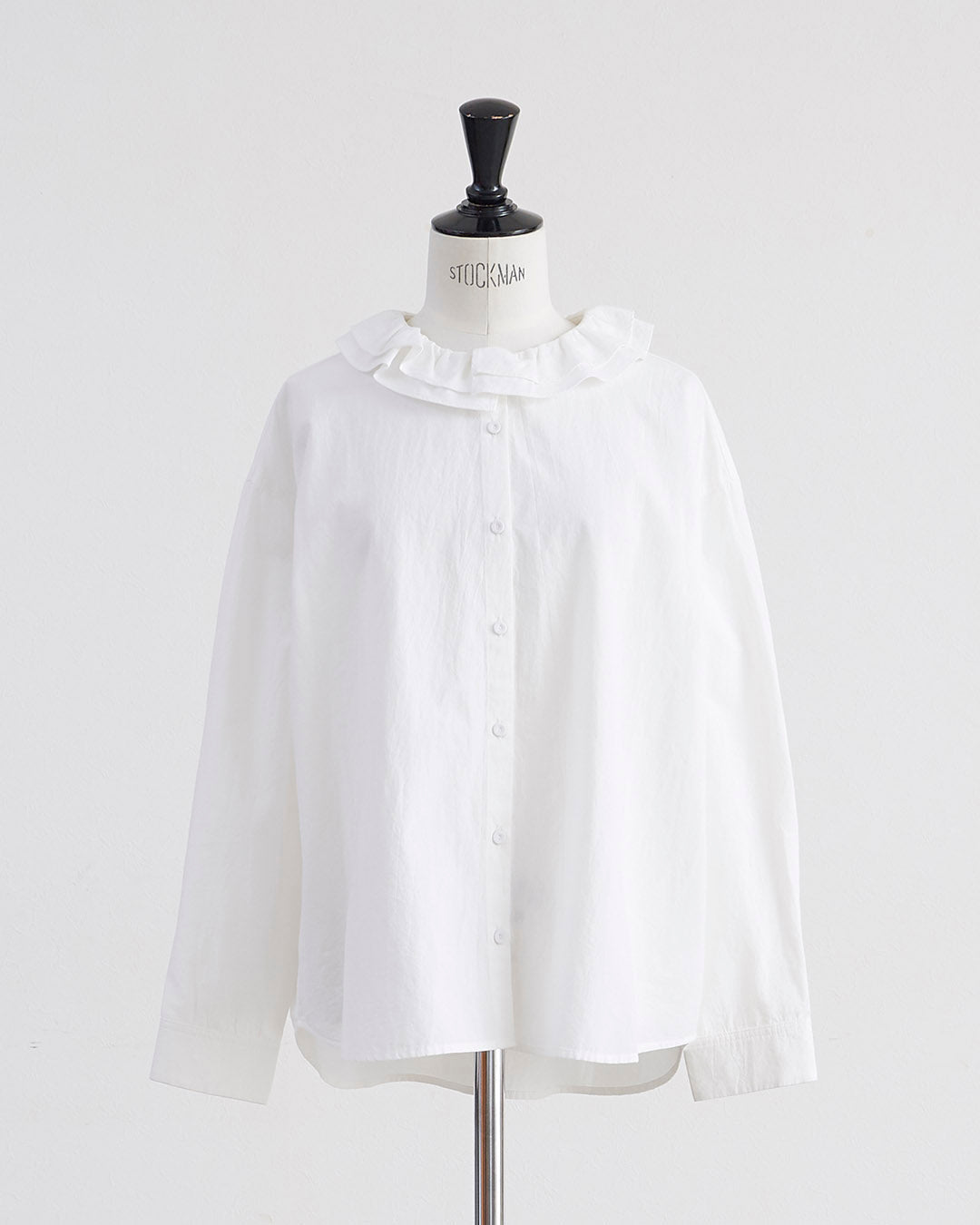 HEAVENLY ヘブンリー］ #008 Cotton Washer Frillcollar Blouse
