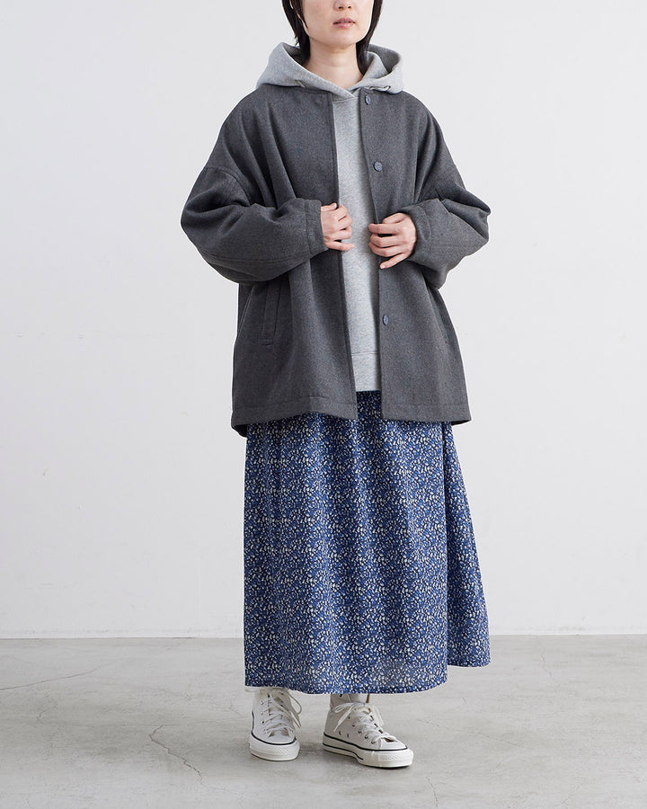 【新品未使用✨】ベイジ ノーカラーコート ドルマンスリーブ ウォッシャブル 4 NO CONTROL AIR ノーコントロールエアー ドレープカルゼ ドルマン