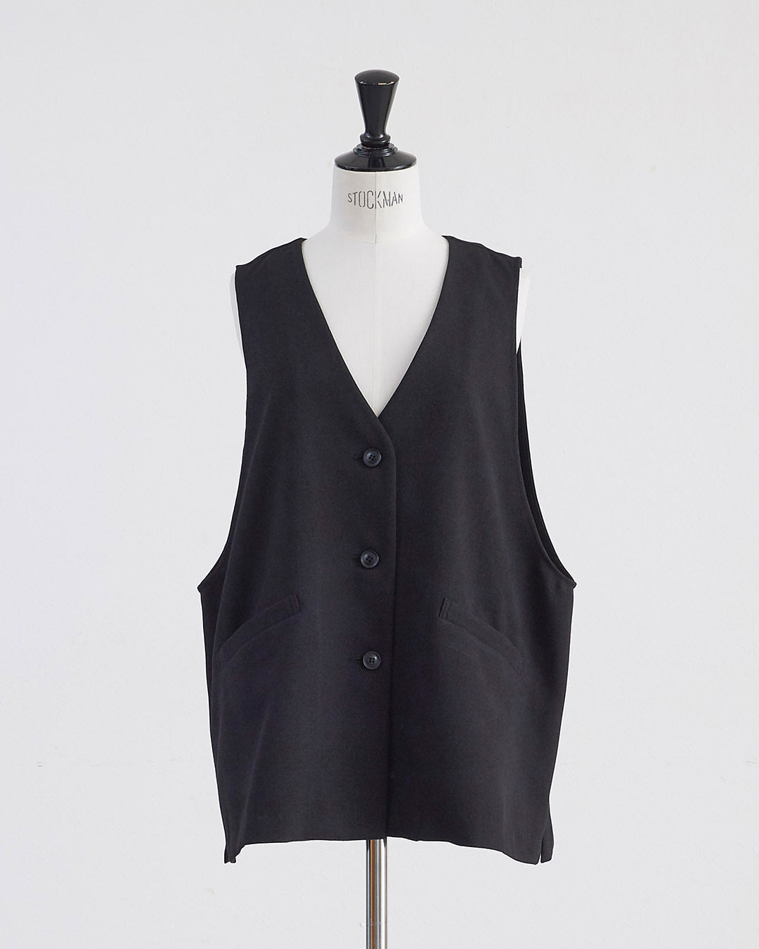 HEAVENLY ヘブンリー］ #009 Serge Stretch Vneck Vest / サージ