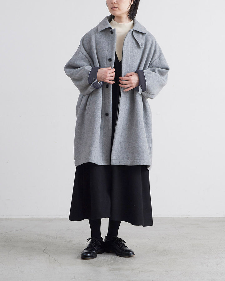 HEAVENLY ヘブンリー］ #014 Wool Mix Balmacaan Half Coat / ウール