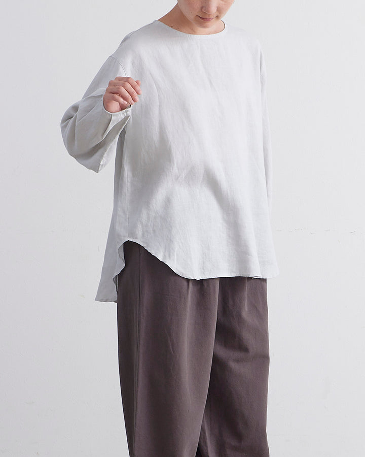 HEAVENLY ヘブンリー］ #002 Linen Round Hem Pullover / リネン