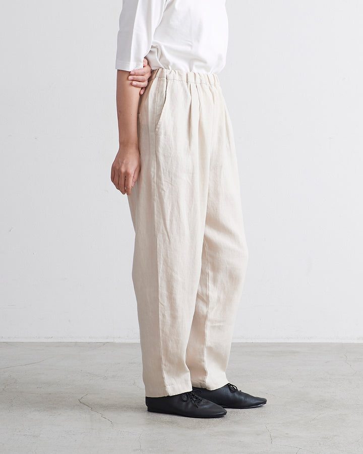 HEAVENLY ヘブンリー］ #004 Heavy Linen Relaxed Tapered Pants